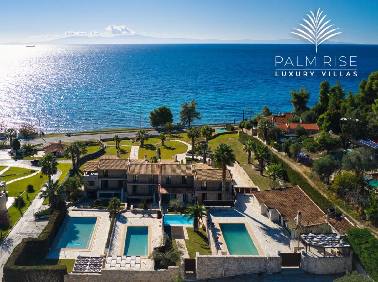 Palmrise Luxury Villas By Travel Pro Services - Nea Skioni Halkidiki Esterno foto