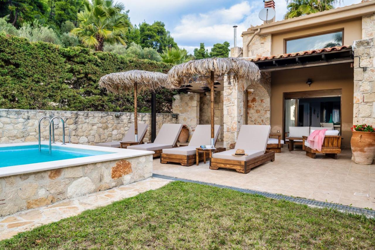 Palmrise Luxury Villas By Travel Pro Services - Nea Skioni Halkidiki Esterno foto