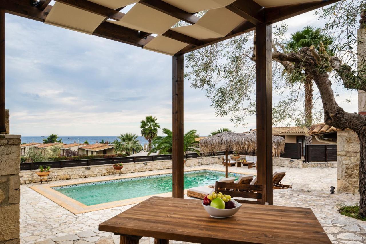 Palmrise Luxury Villas By Travel Pro Services - Nea Skioni Halkidiki Esterno foto