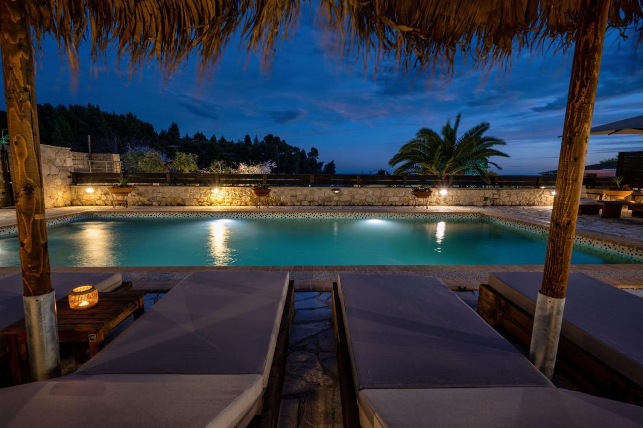 Palmrise Luxury Villas By Travel Pro Services - Nea Skioni Halkidiki Esterno foto